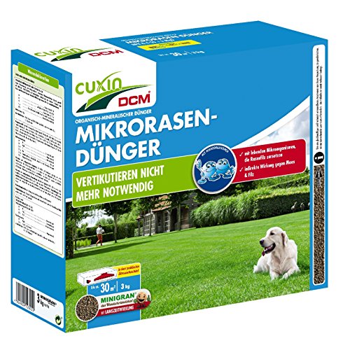 Preisvergleich Produktbild Cuxin DCM Mikrorasen Dünger (3kg)