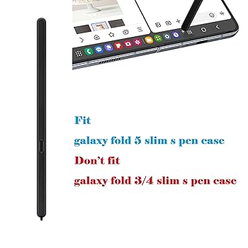 SAMSUNG - crayon Samsung S Pen - Fold Edition - active stylus - black - for