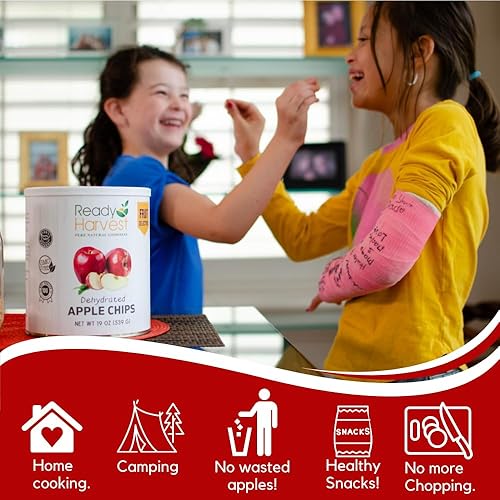 Miniatura 19 de Ready Harvest Alimentos liofilizados - Trozos de piña Almacenamiento de emergencia Alimentos integrales Lata #10 Vida útil de 30 años