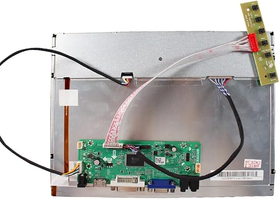 VSDISPLAY H/D DVI VGA Controller Board for 12.1 Inch 1024x768 LCD Screen
