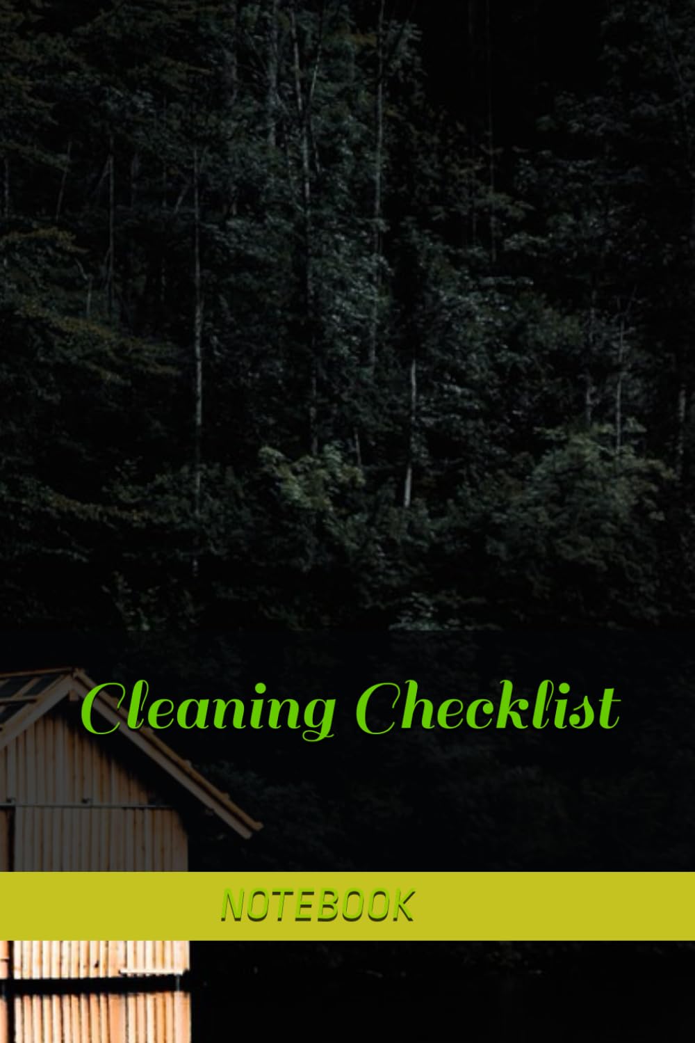 KRISTI | Cleaning Checklist Diary: A Clean Space, A Clear Mind | 80 Pages