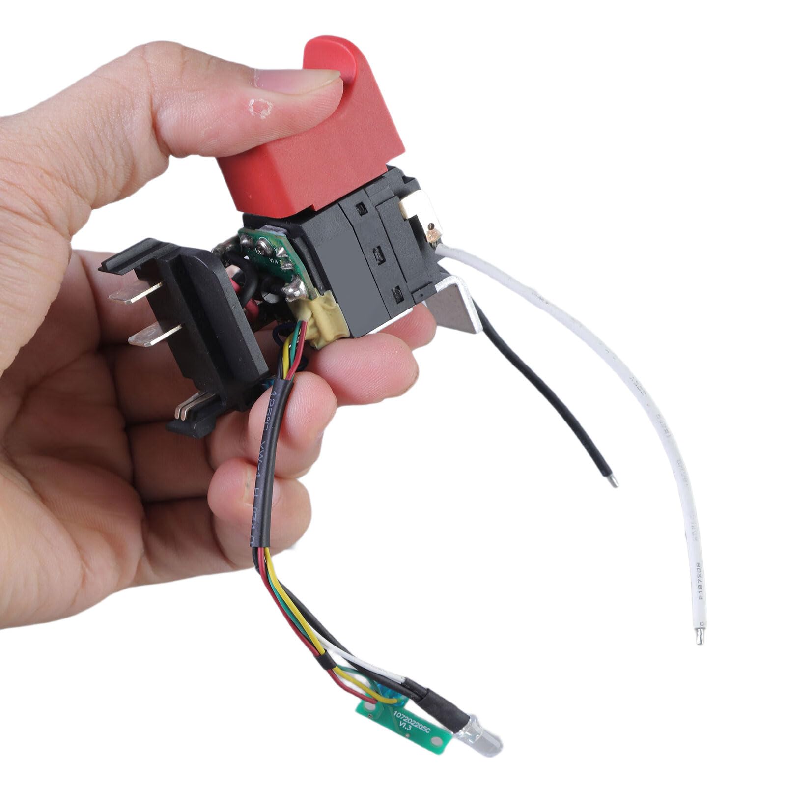 BS- Interruptores de 10,8 V para interruptores de taladro inalámbricos de 10,8 V, 12 V, herramienta de control, accesorios de fácil instalación