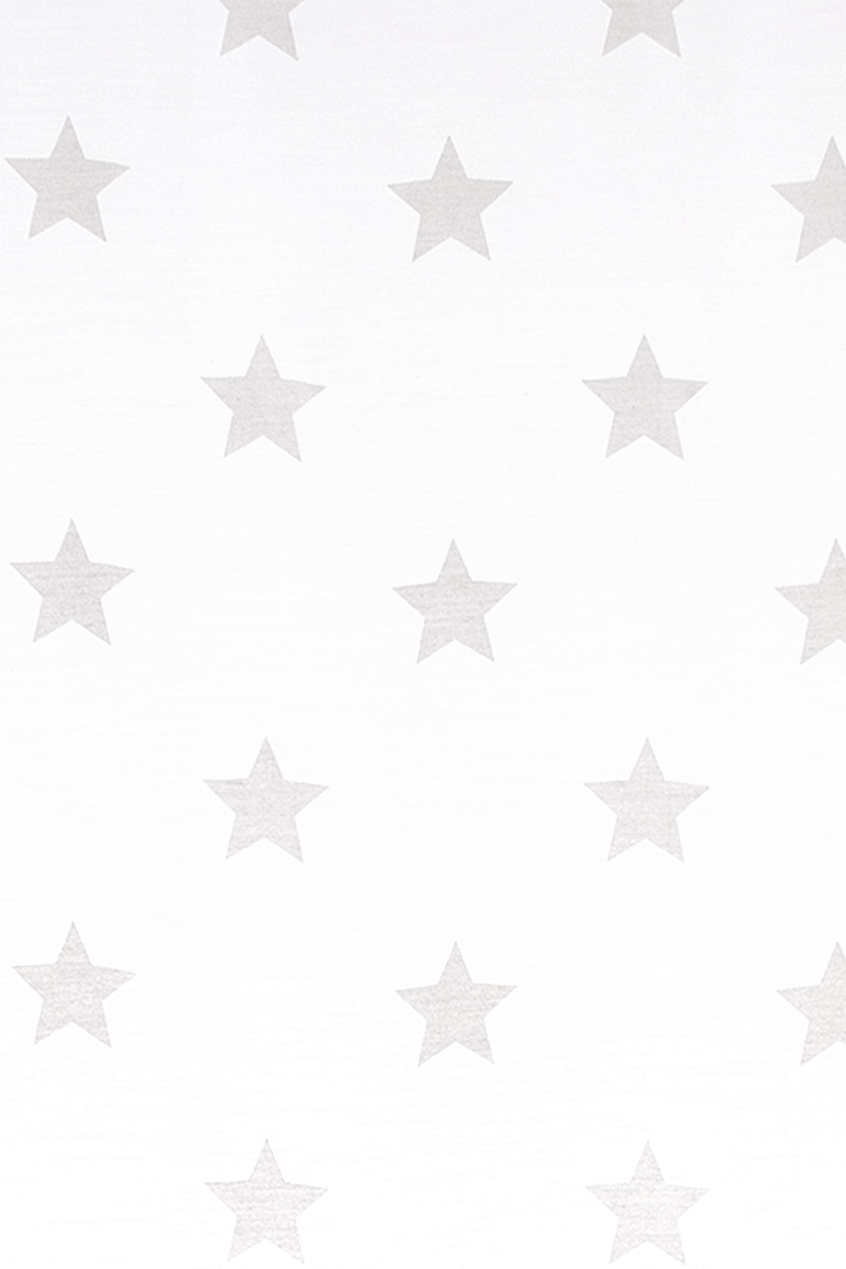 Elbersdrucke Tenda A Pannello Semitrasparente Stars - Bianca, 245x60 Cm, Con Stelle Per Soggiorno E Camera Da Letto