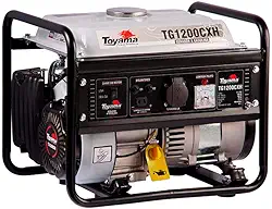 GERADOR TOYAMA GASOLINA TG1200CXH MONOFASICO 220V 1100W PARTIDA MANUAL COM SENSOR DE OLEO