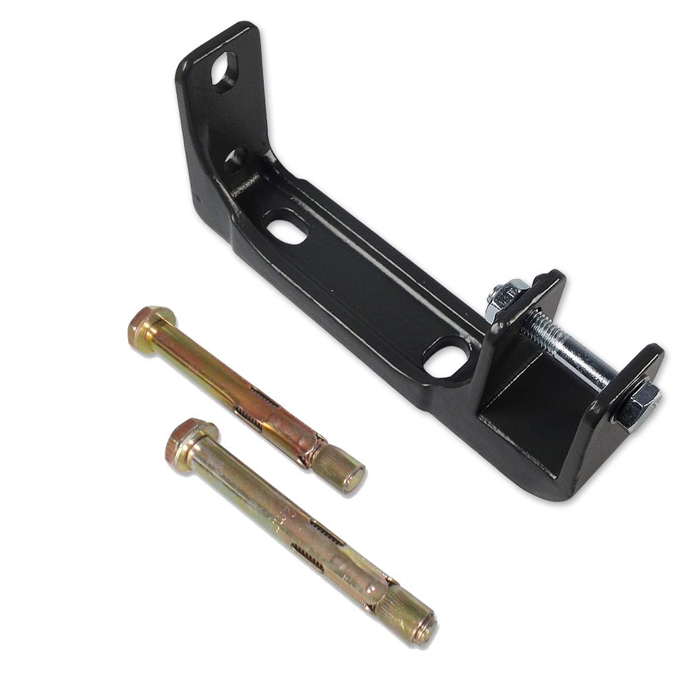 Wandkonsole Kombihalterung für Gelenkarmmarkise, verstärkte Stahlhalterung, Anthrazit, Wandhalterung für 35x35mm Vierkanthaltestange, inkl. Befestigungsmaterial, Wandhalterung für Markisen Garten