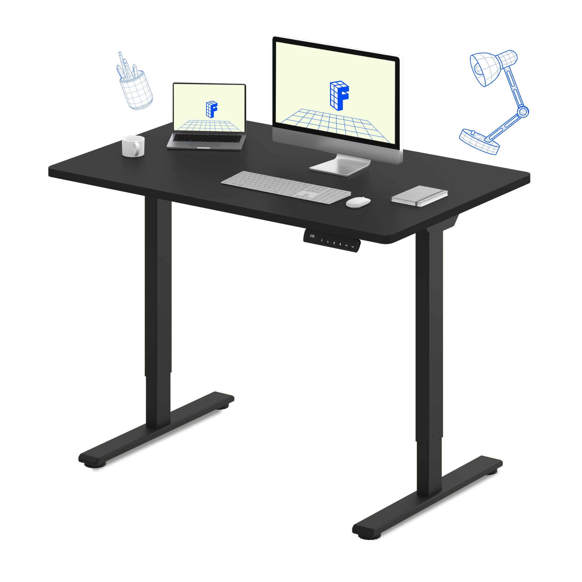 Amazon.com: FLEXISPOT E3 Dual Motor Electric Standing Desk 48x24