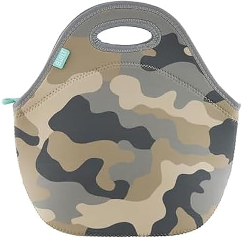 BUILT Gourmet Getaway - Bolsa de almuerzo de neopreno suave, ligera, aislada, reutilizable, para el trabajo, la escuela y los viajes, talla única,
