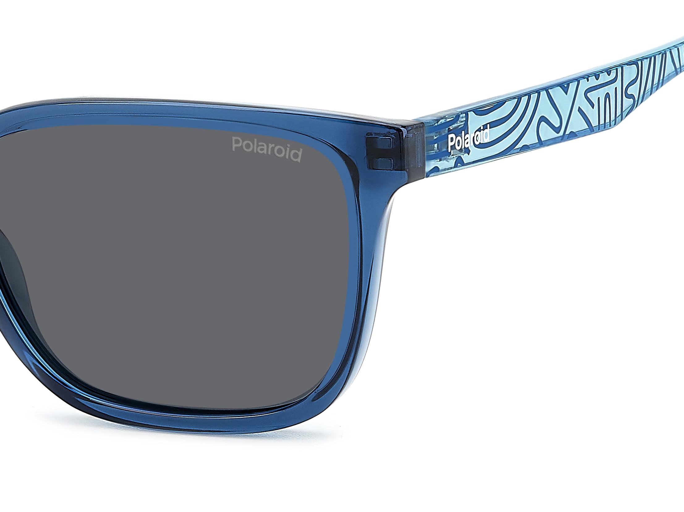 POLAROID KIDS Okulary unisex dla dzieci, Niebieski, 49/14/130