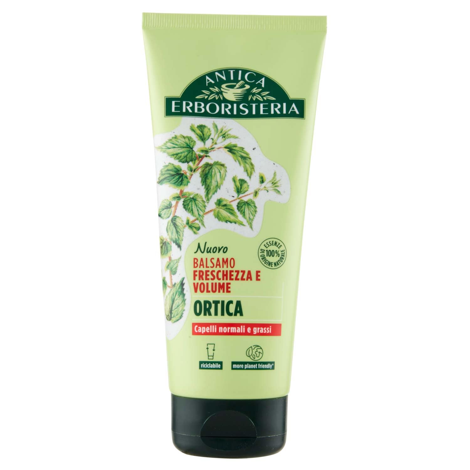 Antica Erboristeria - Balsamo Seboregolatore all'Ortica per Capelli Normali e Grassi, Formula Vegan senza Siliconi e Coloranti - 200ml 200 g (Confezione da 1)