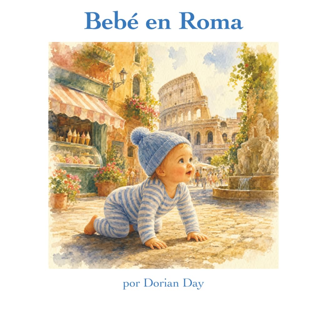 Bebé en Roma: Un Libro Ilustrado de Aventuras (Bebé Viajero)