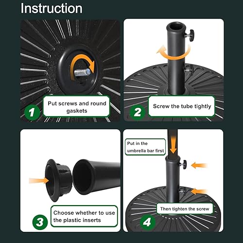 Miniatura 4 de EliteShade Sunbrella Sombrilla de 9 pies para el patio, aire libre con ventilación