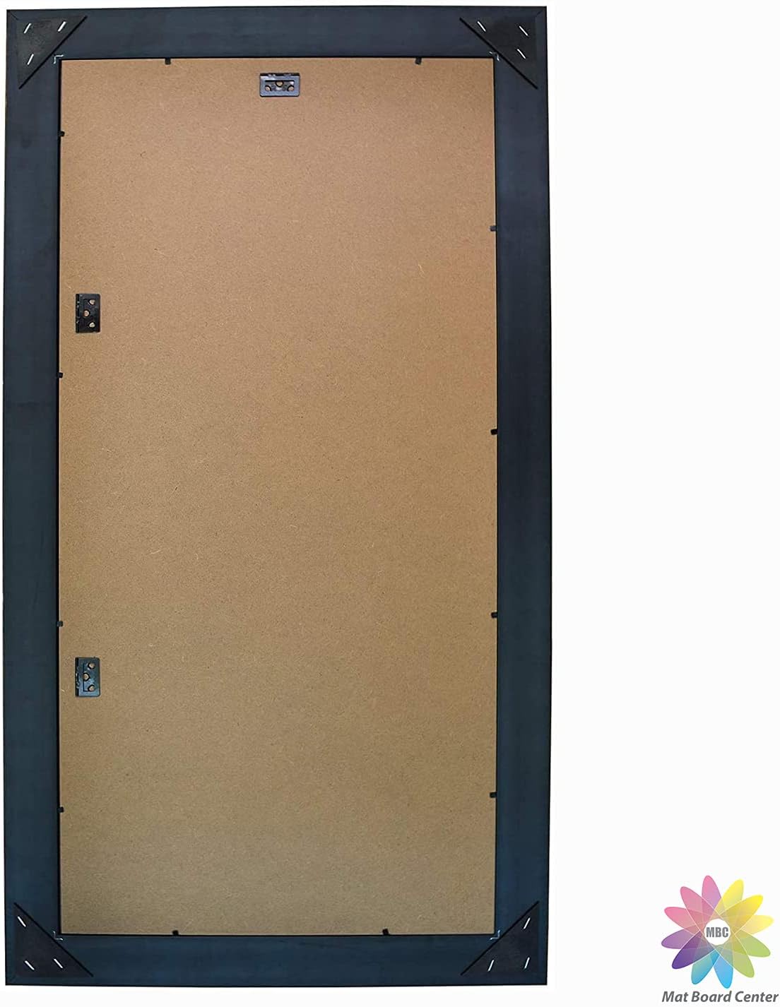 Mat Board Center,14x29 Triple Diploma Frame Hold Three 8.5x11 Certificates with Black Over Gold Mats & Real Glass Front Wall Display(Color Black/Ornate Gold)