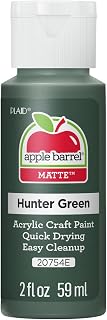 Apple Barrel Acrylic Paint in Assorted Colors (2 oz), 20754, Hunter Green