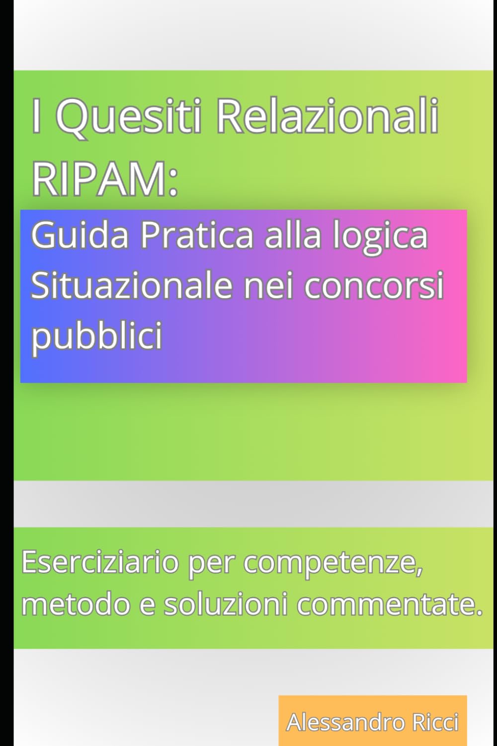 I Quesiti Relazionali RIPAM: Guida Pratica alla Logica Situazionale nei Concorsi Pubblici.: Eserciziario per Competenze, Metodo e Soluzioni Commentate.