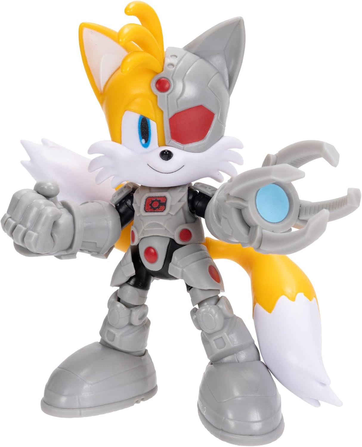 DC X Sonic Collectable Action Figures Shadow as Batman, Tails as Cyborg, Knuckles as Superman Featuring Highly Articulation Figures with Dynamic Posing