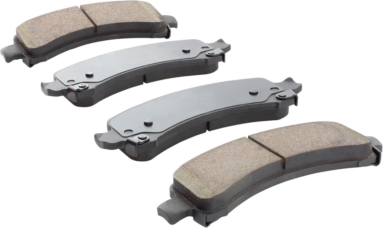 QUALITY-BUILT Rear Ceramic Brake Pads, QB 1000-0974AC, Compatible with 2002-2014 Cadillac/Chevrolet/GMC (Avalanche 1500,Escalade,Escalade EXT,Express 1500,Express Cargo,Express Pasajeros,Savana 1500)