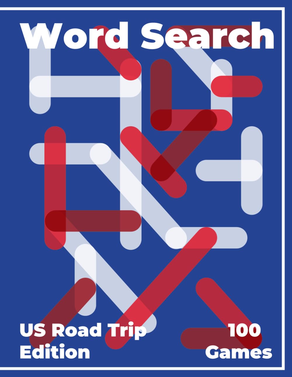 Word Search US Road Trip Edition -100 Games