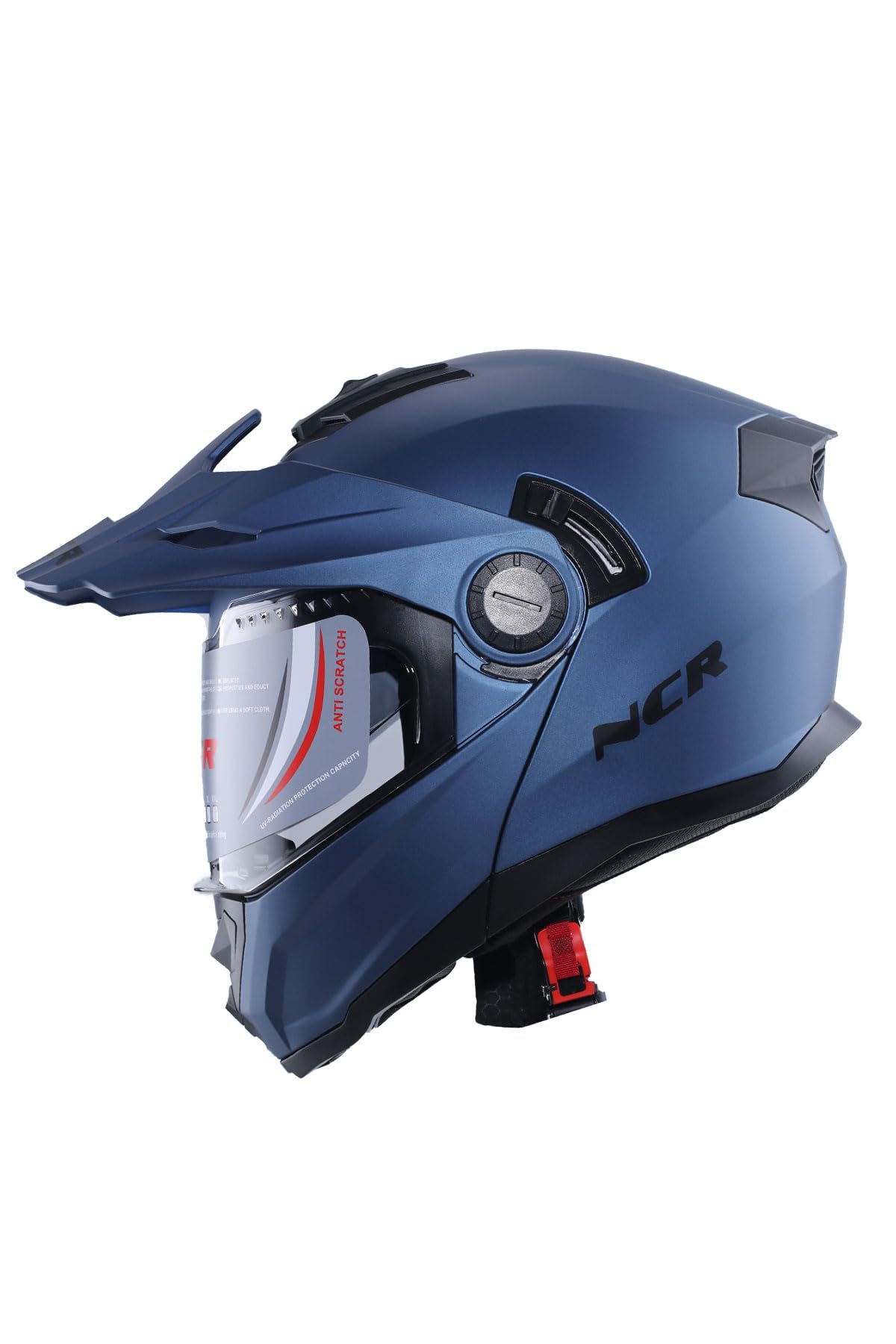 X-Cross Çene Açılır Kask Mavi (ECE-22.06)