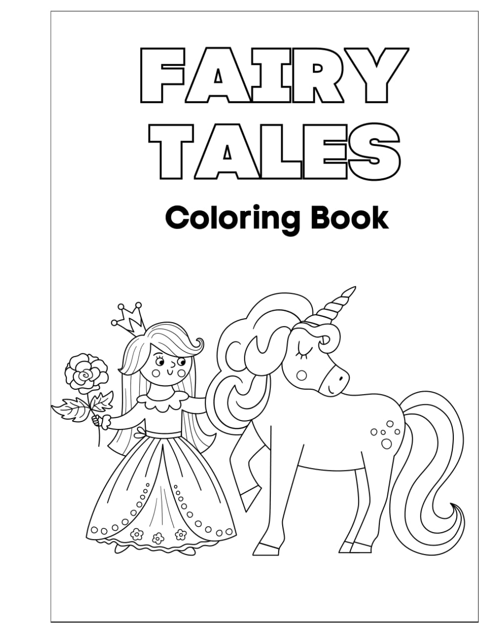 Fairy Tales Coloring Book