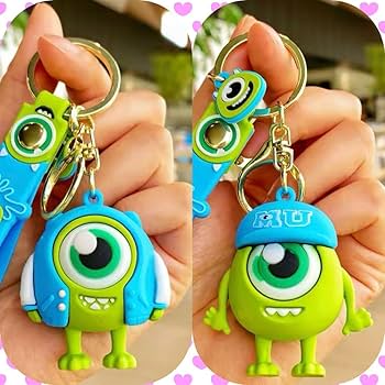 Amazon.co.jp: モンスターズインク マイク&マイク キーホルダー