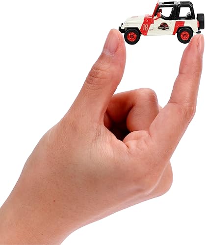 Miniatura 2 de Jada Toys "Jurassic World 1.65" Nano 3-Pack de autos fundidos a presión Wave 1, juguetes para niños y adultos (31955)