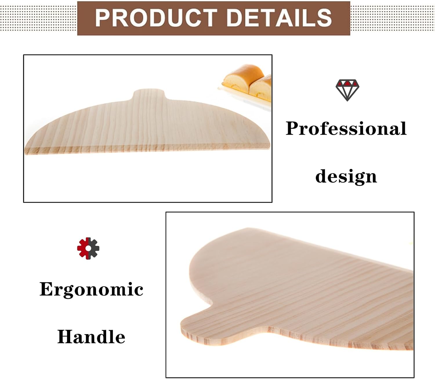 11" Pine Wood Pizza Slice Serving Board, Mini Cheese Platter
