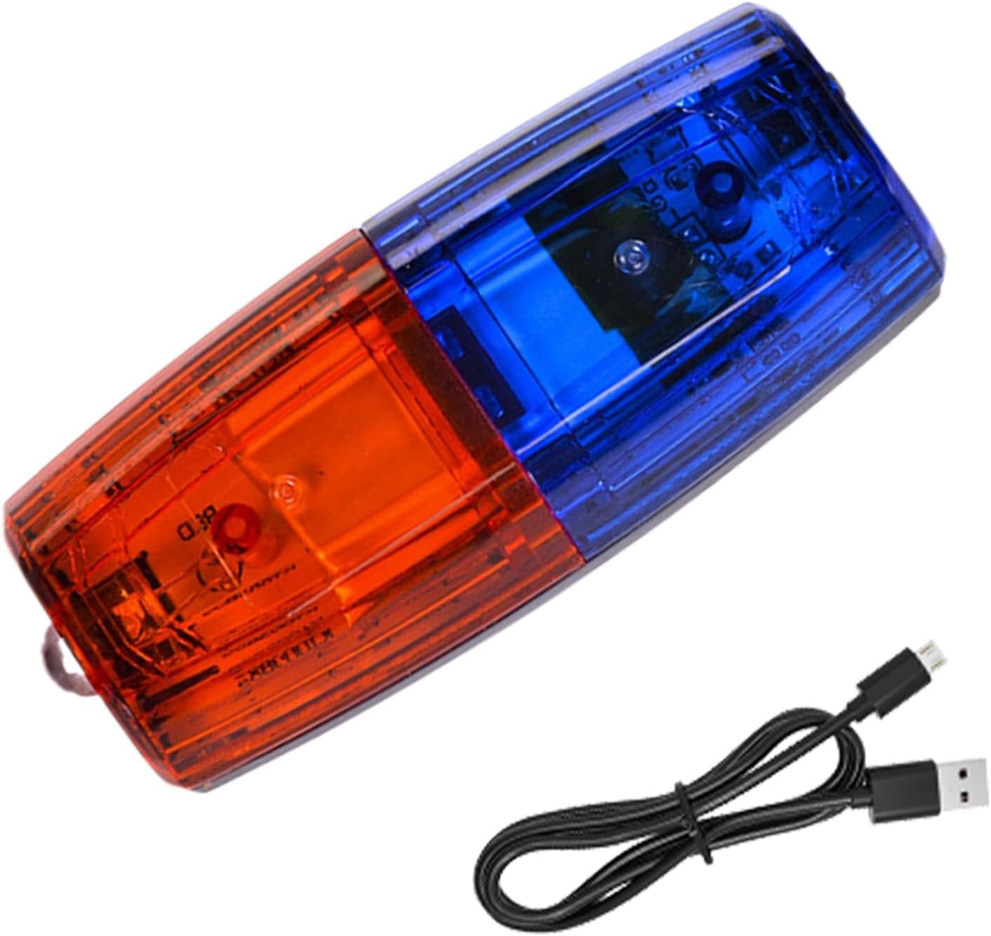 Feux de sécurité de nuit – Feu arrière à haute luminosité, étanche et rechargeable par USB C | 6 modes de lumière de flash moteur pour une visibilité améliorée, ajustement pour le sauvetage