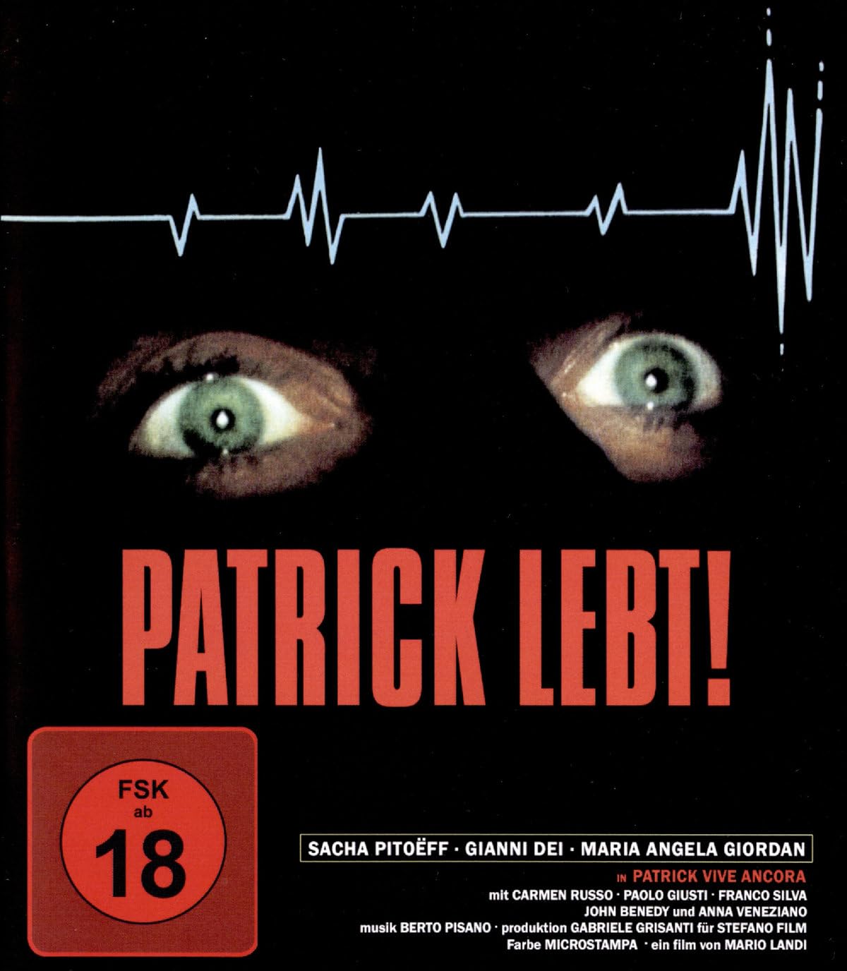 Patrick lebt! [Blu-ray]: Amazon.de: Giordano, Maria Angela, Giusti, Paolo,  Pitoeff, Sacho, Dei, Gianni, Russo, Carmen, Silva, Franco, Landi, Mario, ...
