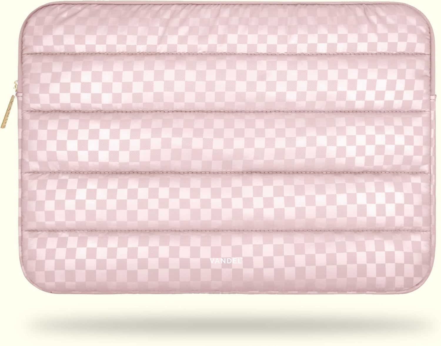 Vandel Puffy Laptop Sleeve Case, 13-14 inch Laptop Sleeve Bag Case 13.3 Inch, Compatible with MacBook Air/Pro 13 / Pro 14, iPad Pro 12.9, HP Dell ASUS, Cute Checker Mac Book Computer Bag Cover - Image 9