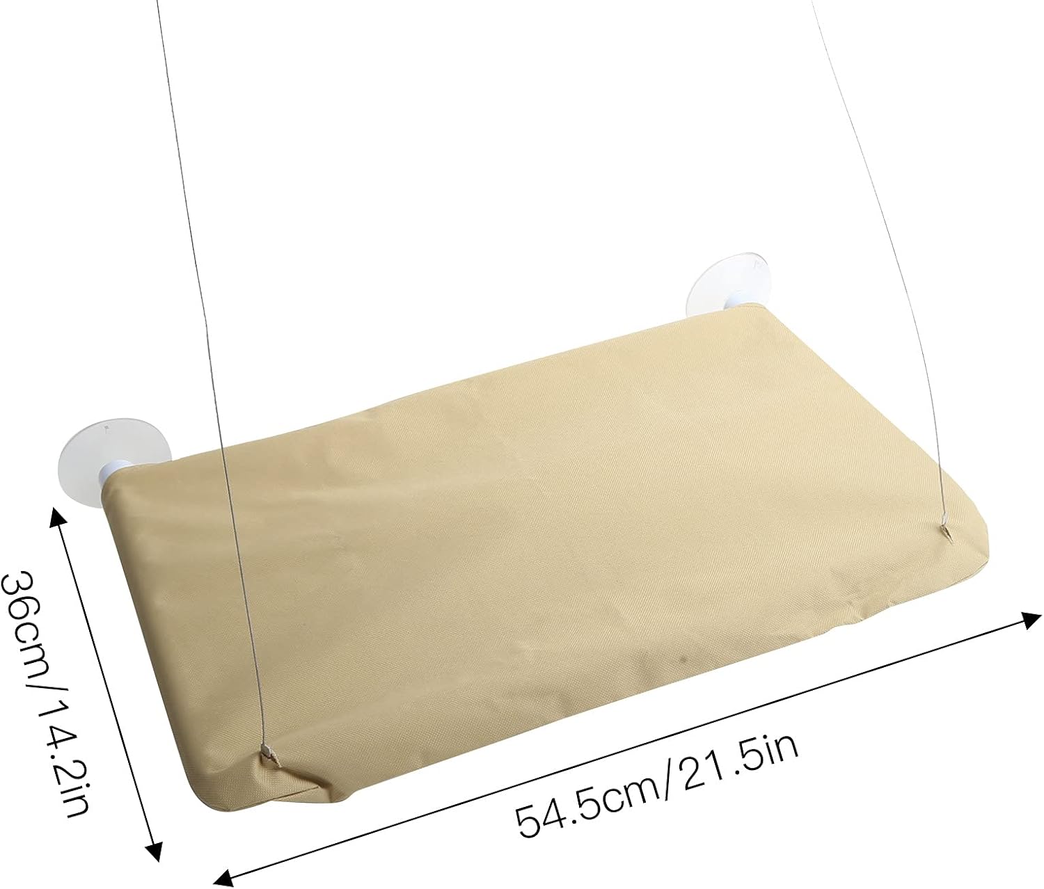 EVTSCAN Cat Hammock Cat Window Perch Cat Bed Window Mounted Hommock Cat Suction Hanging Pet Window sill Cat Sleeping Bag Cat Window Perch