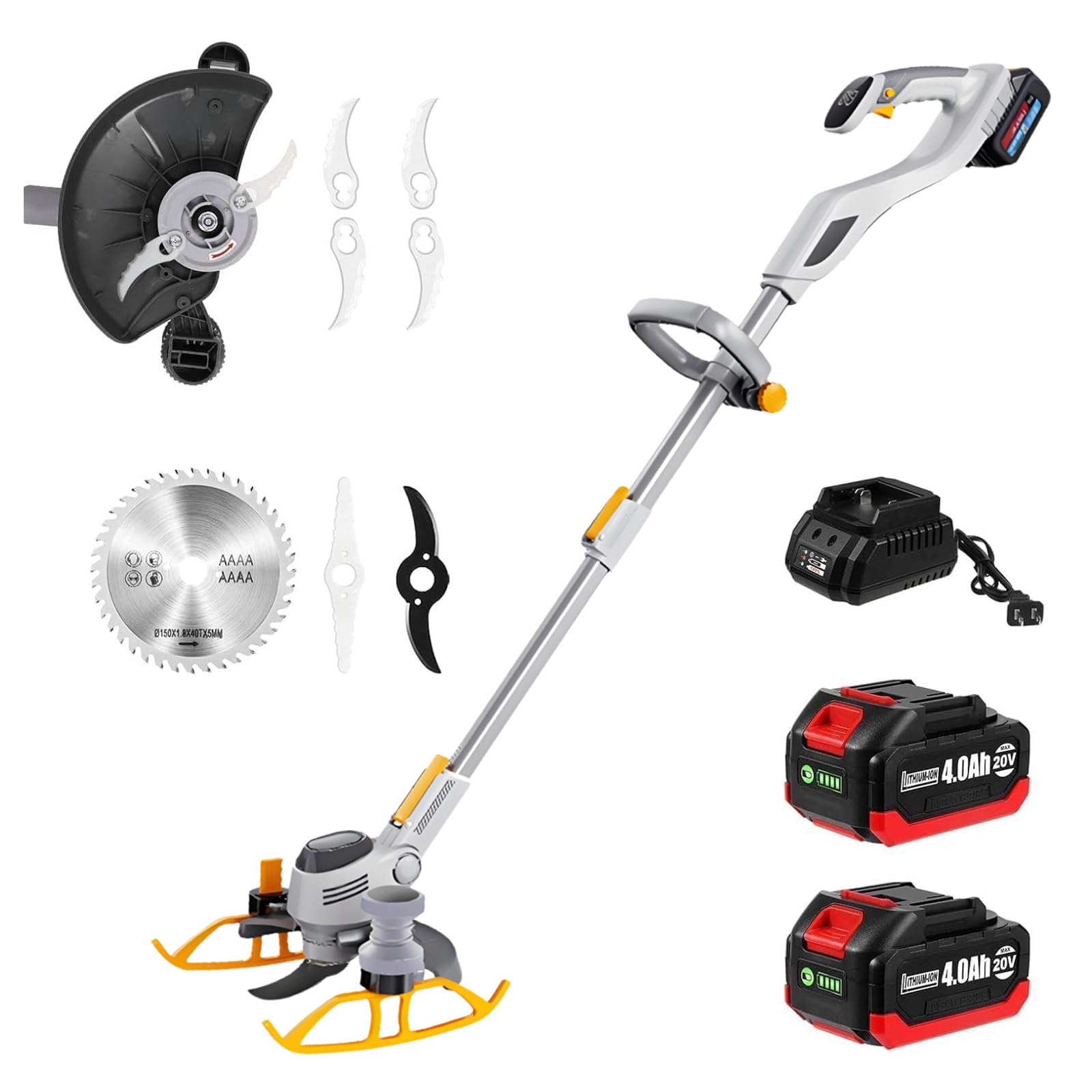 Decespugliatore Leggero, Decespugliatore E Bordatore A Batteria, 2000 W 21B