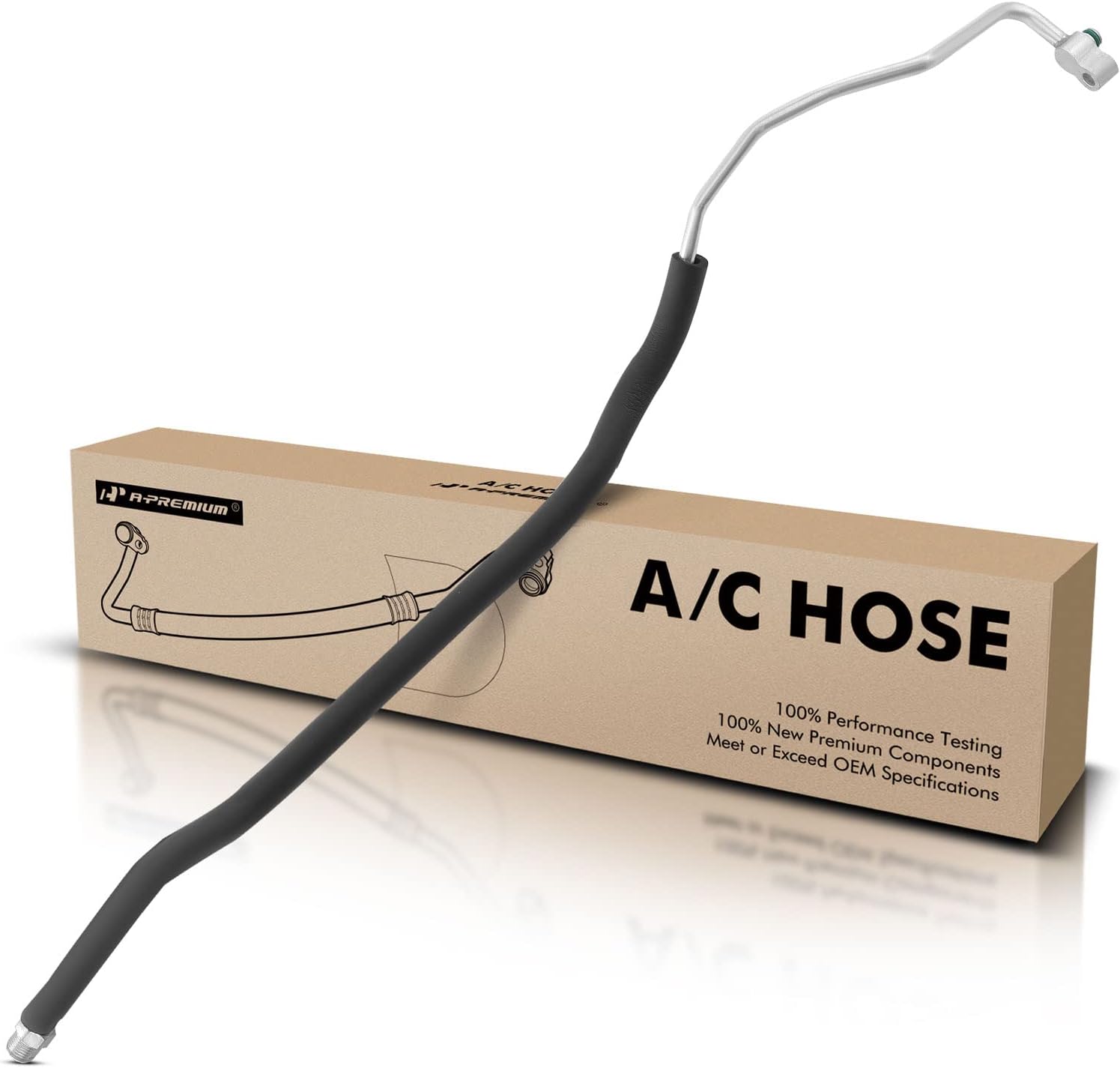 A-Premium A/C Liquid Line Hose Assembly Compatible with Honda Civic 1994-1995, Civic del Sol 1995-1997, 1.5L 1.6L, Condenser to Evap, w/o Orifice Tube