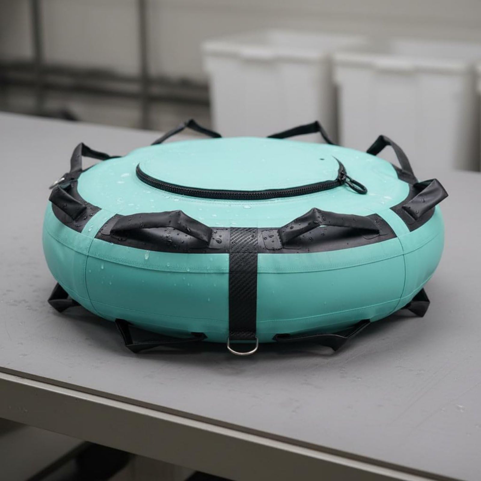 Boa Gonfiabile da Immersione Alta Visibilità Boa Subacquea Immersione Gonfiabile in Mare Attrezzatura Subacquea per Apneisti, Subacquei, Acque Aperte