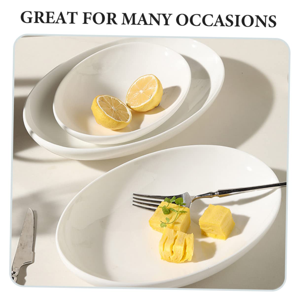 Cabilock Ceramic Footed Plate for Serving Fruits Snacks Cakes Elegant Decorative Dessert Plate for Weddings Parties Home Decor