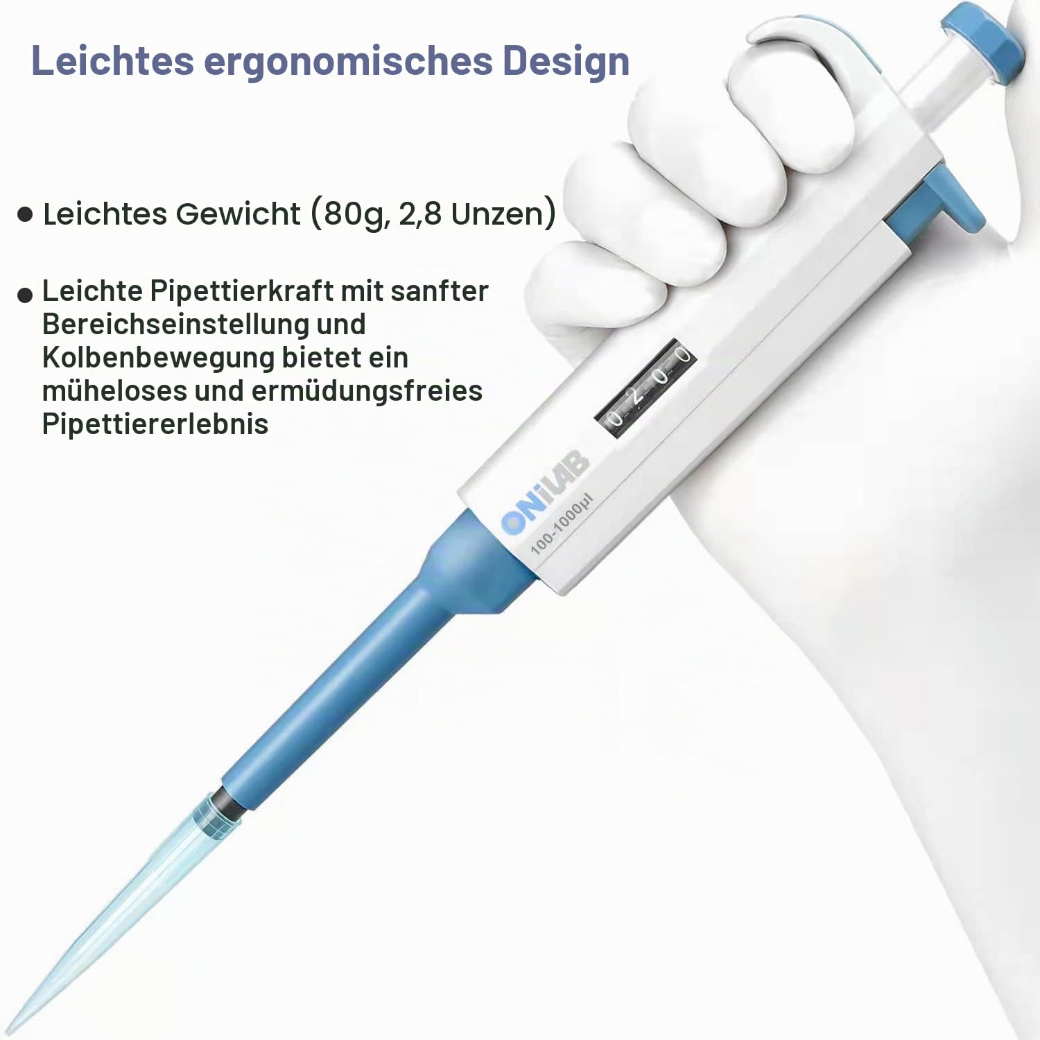ONiLAB Lab Micropipette 100-1000ul