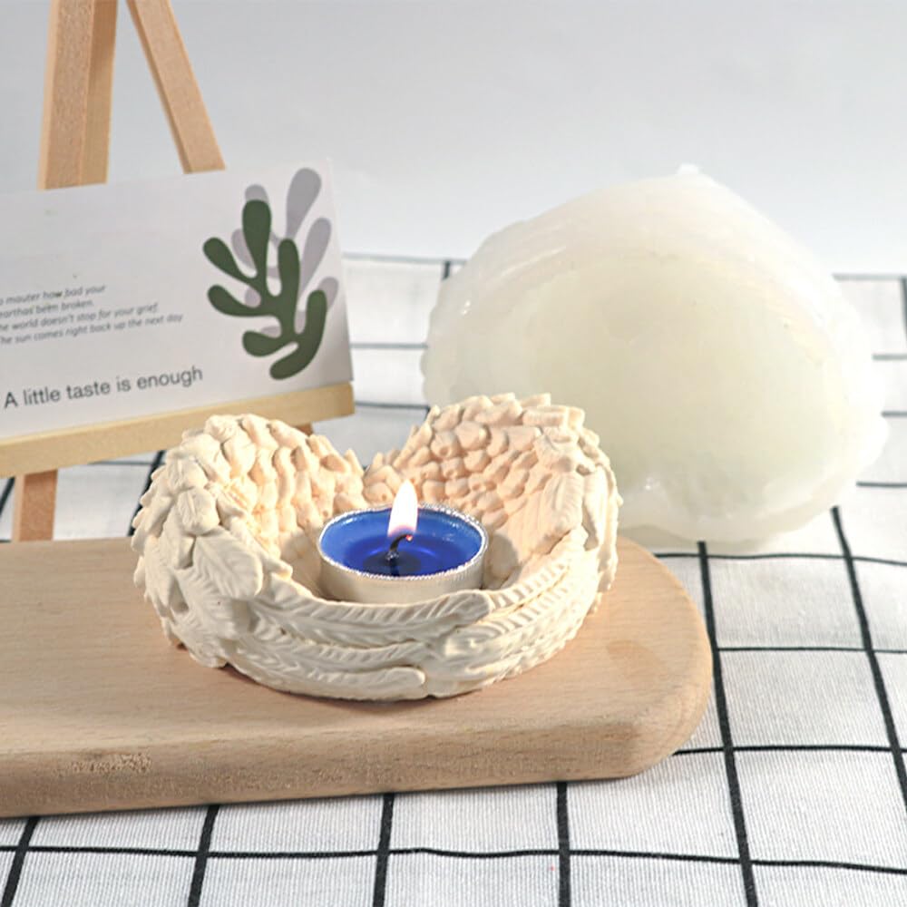 Moules À Bougies Pour Béton En Forme De Cœur - Silicone de Qualité Alimentaire - Matériau de
