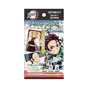 Amazon | エンスカイ(ENSKY) 鬼滅の刃 デコステッカー2ガムつき