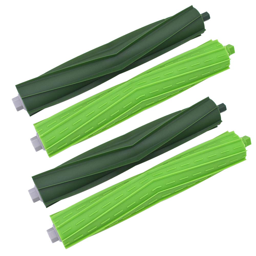 Neutop 2 Sets Dual MultiSurface Rubber Brushes Rollers for iRobot