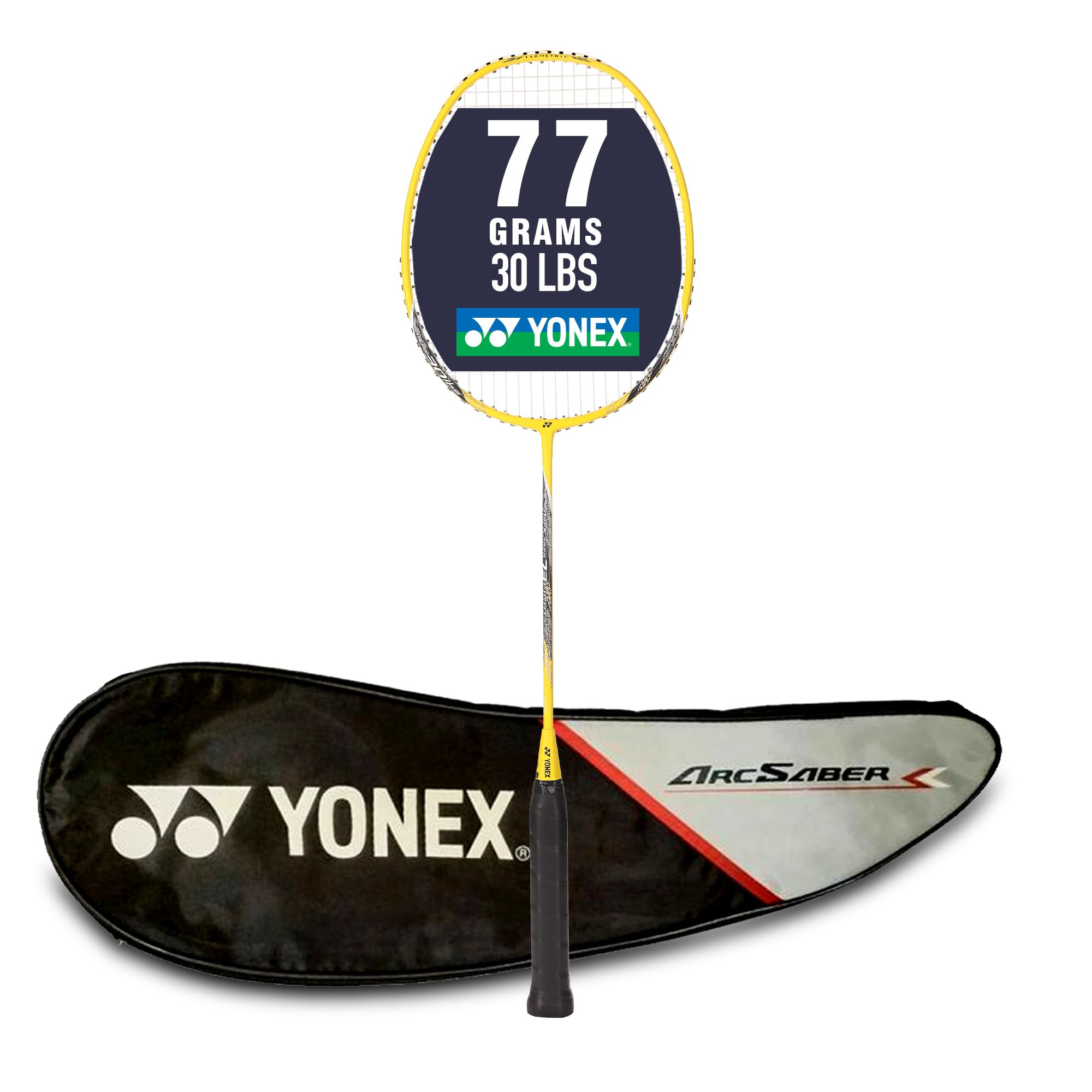 Amazon | ヨネックス バドミントンラケット Arcsaber 73ライトイエロー