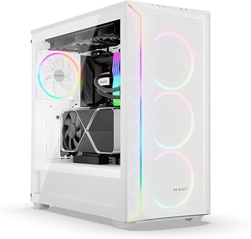 Miniatura 5 de be quiet! Shadow Base 800 FX - ARGB - 4 ventiladores PWM de 5.512 in de alas ligeras - Carcasa para juegos de PC de torre media - Radiadores de