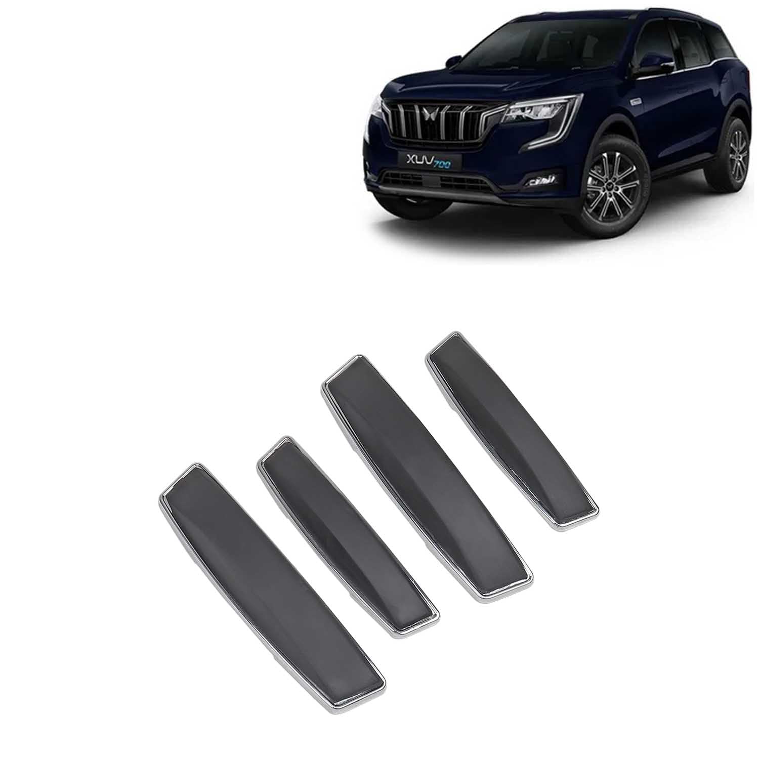 KINGSWAY® Car Door Edge Protection Guard Compatible with Mahindra XUV 700, (Year 2021 Onwards), Car Safety Anti Dent Scr