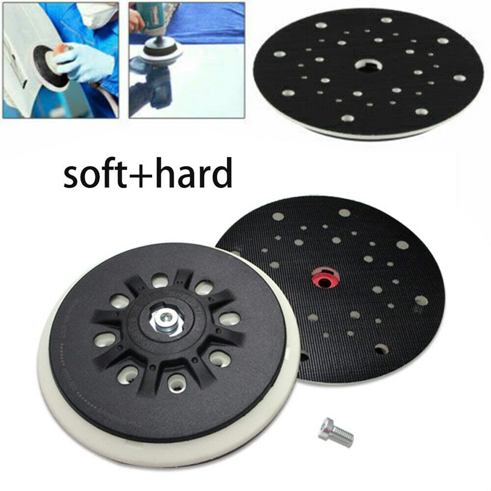 5 Disques De Protection 150 Mm Pour Plateau De Ponçage | 70 Trous, Auto-agrippant, Compatible Multi-trous