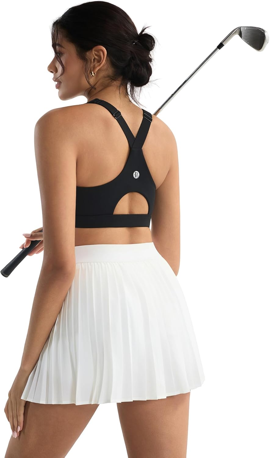 RUNNING GIRL High Impact Sports Bras for Women, High Support Running Adjustable Sports Bra Molded Cup Strappy - Image 8