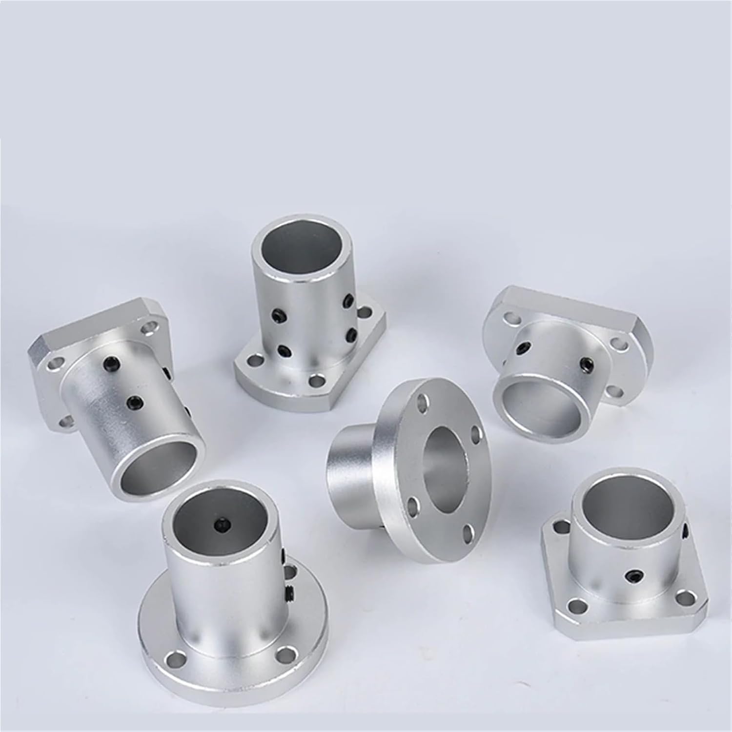 1Pcs Method Blue Guide Shaft Support Optical Shaft Support 6 8 10 12 15 16 20 25 30(50mm)