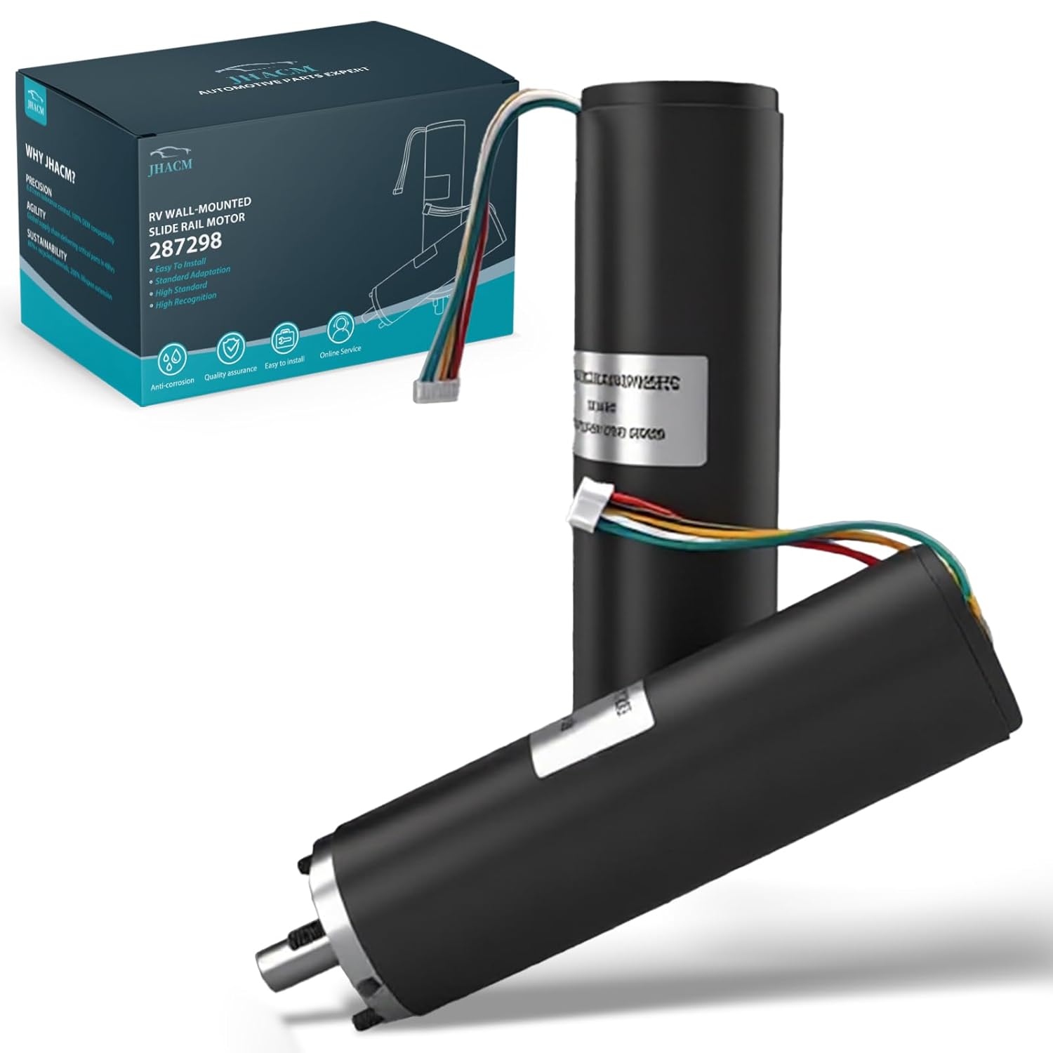 287298 Wall Slide-Out Motor Assembly 500:1 High Torque 2 pcs Compatible with lippert Schwintek in-Wall Slide System