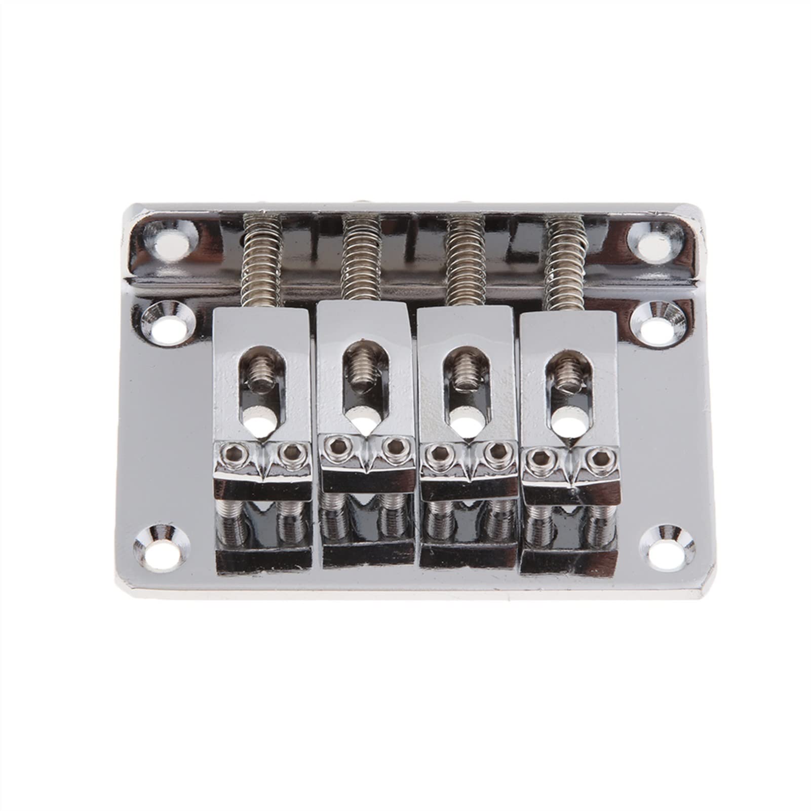 Części zamienne gitary 1 Zestaw 4 String Guitar Mosta Mostu Złoto Do Gitar Elektrycznych Części Instrumentów Muzycznych