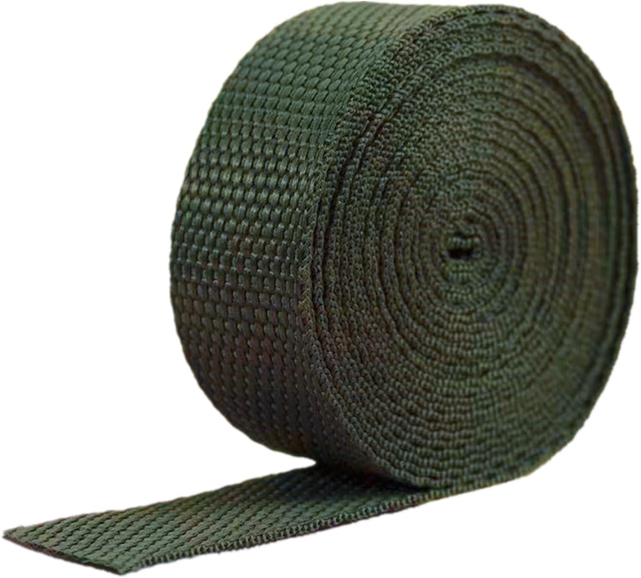 1 Inch Polypropylene Webbing, Webbing Strap Tape for Upholstery, Bag Handles, Sewing