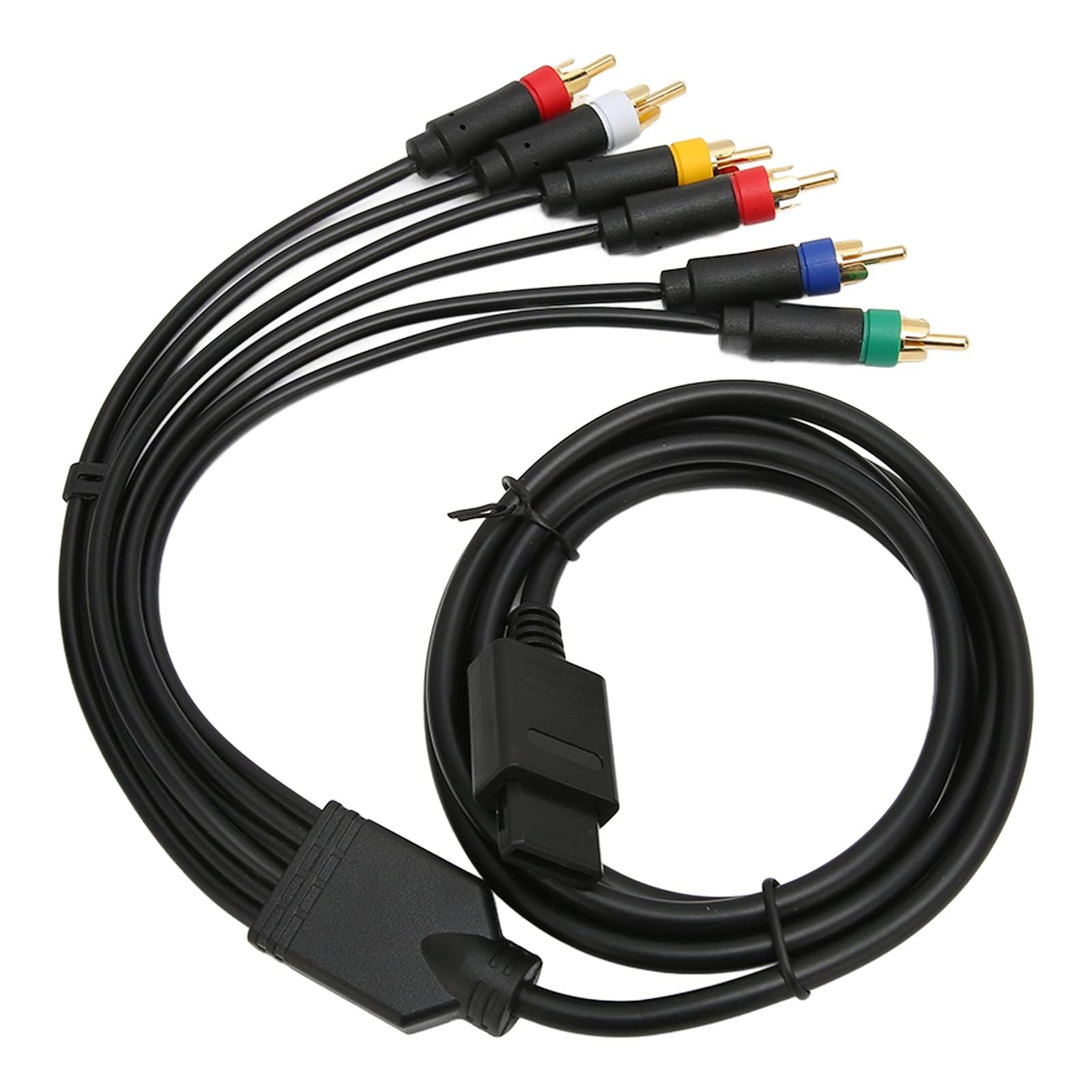 Ejoyous Cable de Video de Componente RGB, Cable de Compuesto RGB con 4 Cabezales BNC para Consolas de Juegos