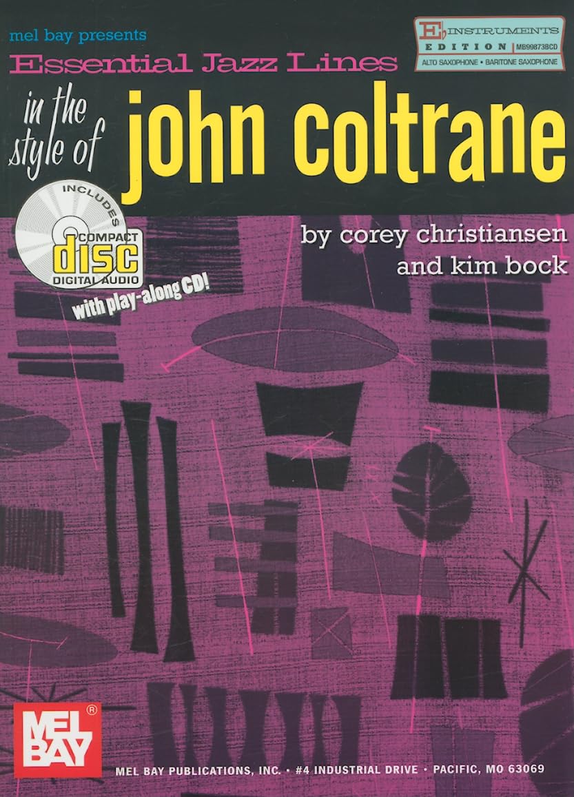 Jazz lines Eb John Coltrane apprenez à improviser au saxophone