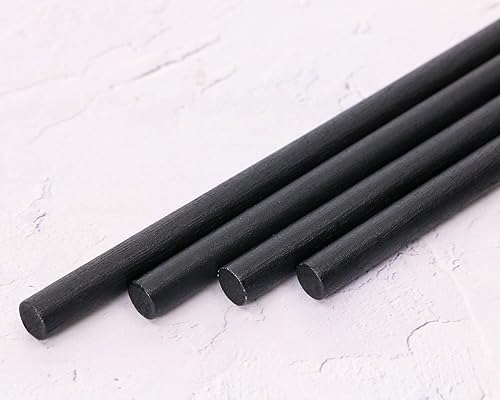 Miniatura 3 de Palillos de madera Penta Angel, 4 piezas de palillos de madera vintage, pinzas largas para el cabello, accesorio para mujeres y niñas, soporte para